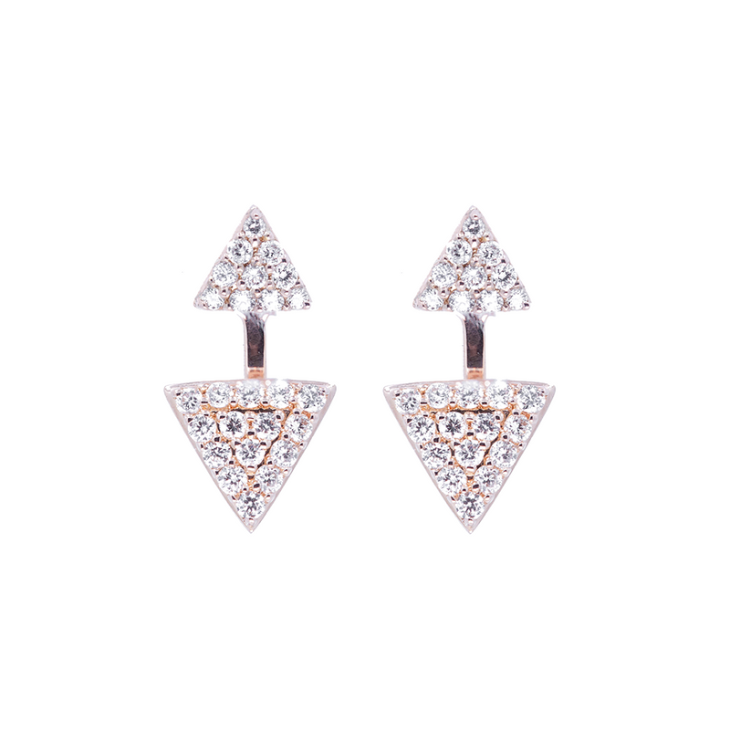 Double Prism Earrings