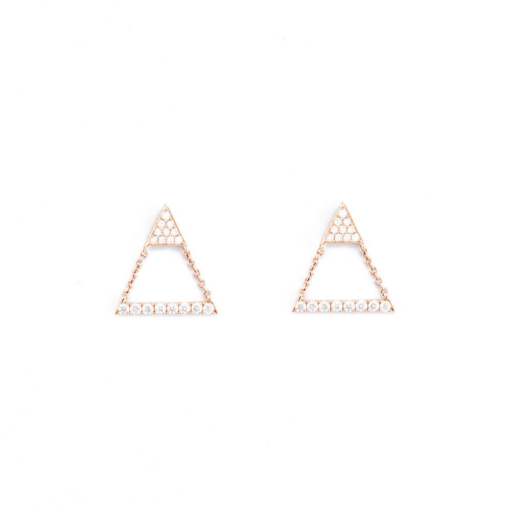 Pyramid Earrings