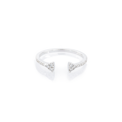 Double Prism Tranquility Ring