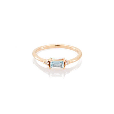 Alice Aquamarine Ring